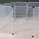 The aviary 12 sections is plastic, (link 50 x 70 cm), white
