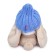 Soft toy "Bunny mi in a blue hat", 15 cm