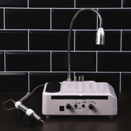 A device for manicure and pedicure Windigo LMH-04, 80 watts, 35000 rpm, lamp, pen, white-16