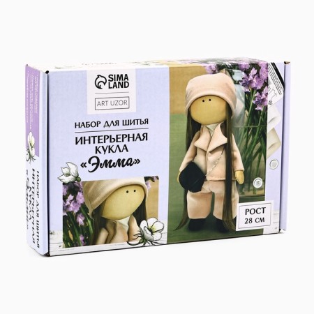 Sew for sewing. DIY interior doll "Emma", 30 cm-1