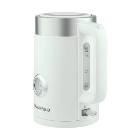 Teapot Maunfeld MFK-631BL, metal, 1.7 l, 2200 watts, white-2