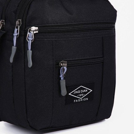 Male bag, black color-2
