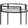 Coffee table Kotani metal, black 50x50x79 cm
