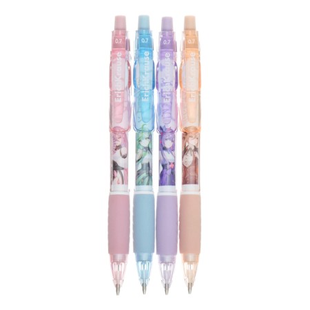 Mechanical pencil, Erichkrause, "Manga", NV, Grifel D = 0.7 mm, in a tube, mix-2