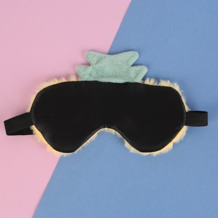 Tropical Senses sleep mask, yellow color-1