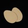 Shoe overlays anti -slip, with a tread, adhesive, 9 cm, steam, beige color