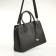 Women's bag on magnet Textura, average size, dark gray color