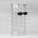 Strack for glasses. desktop, 24 places, transparent color, h = 47