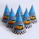 Paper “Call” cap, champion, in the set 6 pcs