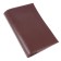 Cover for passport, burgundy color