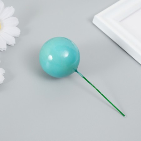 Decor for creativity "Balls turquoise" d = 2; 3; 3.5 and 4 cm set 20 pcs-3