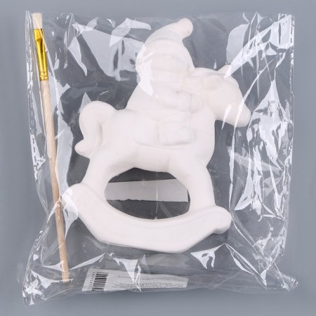 Figure for the painting "Snowman on horseback", brush-7