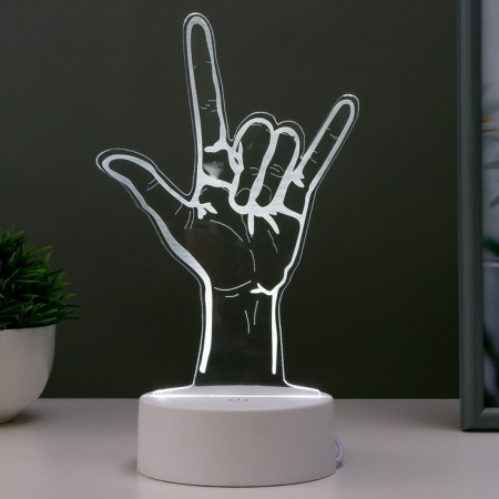 Touch-touch “rock and roll” LED 3 colors from USB-3