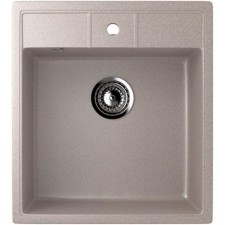 Мойка кухонная Ulgran U406-302, 500х445 мм, цвет песочный