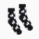 Women's socks, black color/llama, size 35-37