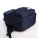 Youth backpack from lightning textiles, 5 pockets, USB, blue color