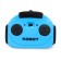 Robot radio -controlled "minibot", light effects, black color