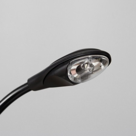 Reading lamp on the clothespin "gloss, black" 1LED 25x2x3.5 Risalux-4