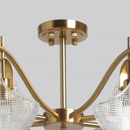 Contec chandelier, size 86x50x86 cm, 540W 9xe14 IP 20-10