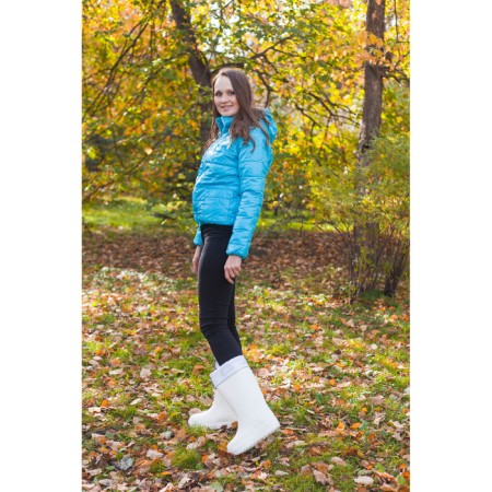 Boots Women's Eva Ice Land D543-well -60, pearl color, size 40-41-8