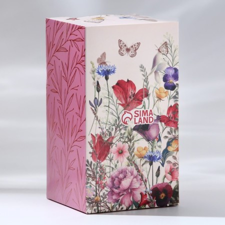 Candle in the bank "Harmony and Happiness", Flower aroma, 11 x 5.8 cm.-7