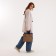 Bag Women's Tout, on a zipper, sandy color