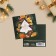 Mini-postcard "Tasty holiday", 7 x 7 cm, New Year