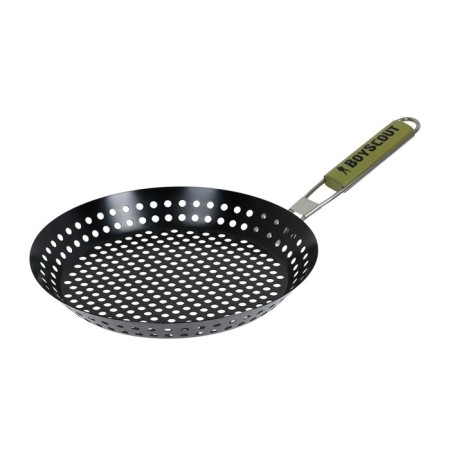 Frying fruits for seafood and vegetables with anti -stick coating, folding handle, 53 x 30 x 3 cm, mixtures-1