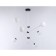 Suspended Ambrella Light, Modern, TR2512, 6XG9, white, black color