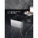 Baking form with sizes “square”, h = 12 cm, 20 × 20 - 38 × 38 cm, stainless steel