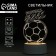 Acrylic lamp "Football", model GBV-0121