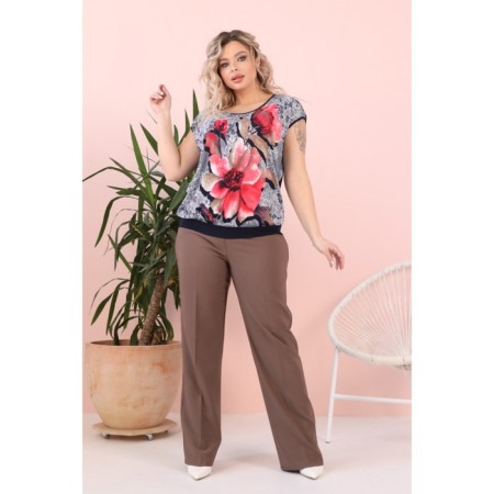 Women's blouse Wisell M3-3270, size 56-5
