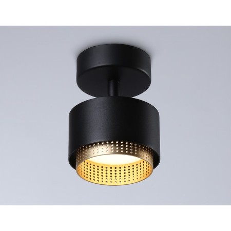 Ambrella Techno Spot Techno Family TN71282, GX53, black color, gold.-1