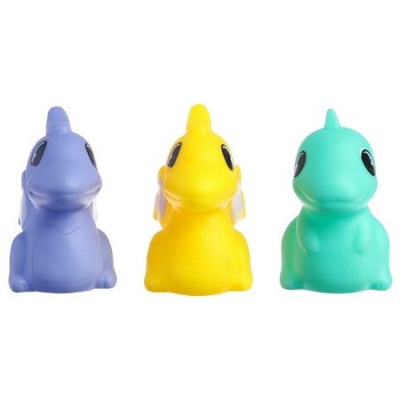 A set of rubber toys for the bath "kids dinosaurics", 3 pcs, crumb I-10