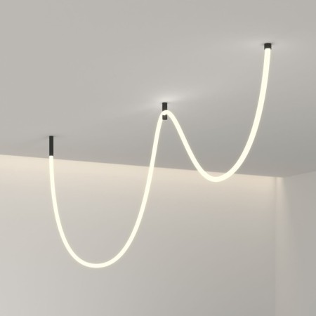 Flexible neon Elektrostandard, IP20, SMD2835, 336 LED/m, 12V, 3000K, one -way, glow warm white, without fastening