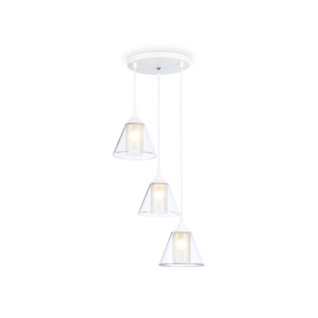 Suspended Ambrella Light, Modern, TR3553, 3HE27, white color-1