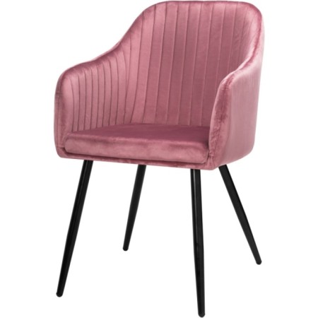 SLAM SLAM Metal/velor, black/pink 53x60x82 cm-4