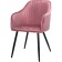SLAM SLAM Metal/velor, black/pink 53x60x82 cm