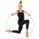 Broke for rhythmic gymnastics Grace Dance, professional, d = 85 cm, white color