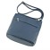 Women's bag (B2636-03141) Artificial leather + suede, blue, 1x210x22 cm