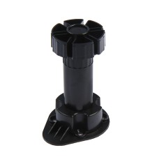 Adjustable support h = 95-130 mm, black, 50 pcs