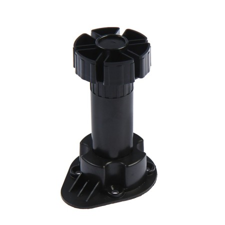 Adjustable support h = 95-130 mm, black, 50 pcs