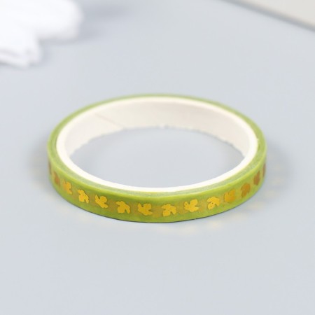 Glue tape Paper "Summer mood" set of 20 pcs width. 0.5 cm dl. 2 m 4x10 cm-2