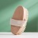 Massage brush for the body of the share, natural bristles