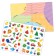 Stickers reusable "colors", A4 format