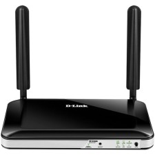 Wireless router D-LINK DWR-921 N300 10/100/1000Base-TX Black