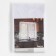 Tulle to the kitchen on a curtain tape 245x165 cm, the color is white, 100% polyester