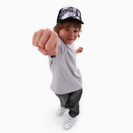 Children's cap for the boy Hey, Anime, Rr. 52-54, 5-7 years old-13