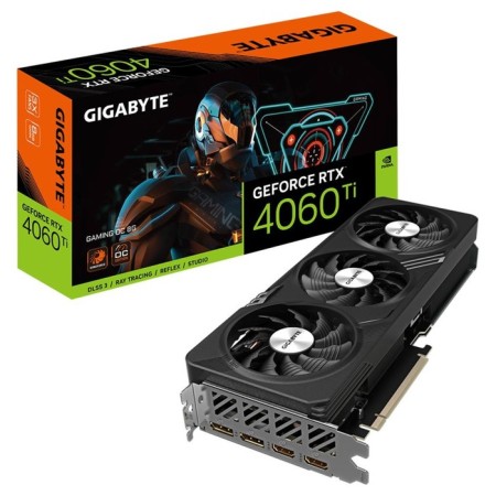 Gigabyte PCI-E 4.0 GV-N406TGAMING OC-8GD NVIDIA GEFORCE RTX 40 GEFORCE RTX 4.060TI 8GB 128BIT GD 106852-7