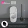 Ersh for the toilet IDDIS SLIDE, 103x113x336 mm, matte glass